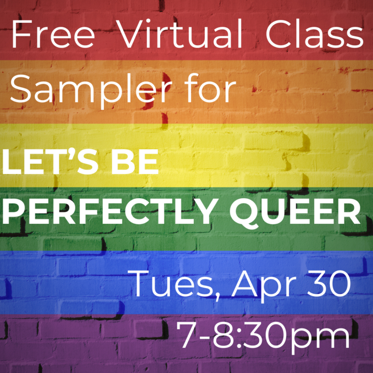 sampler let's be perfectly queer-apr 30